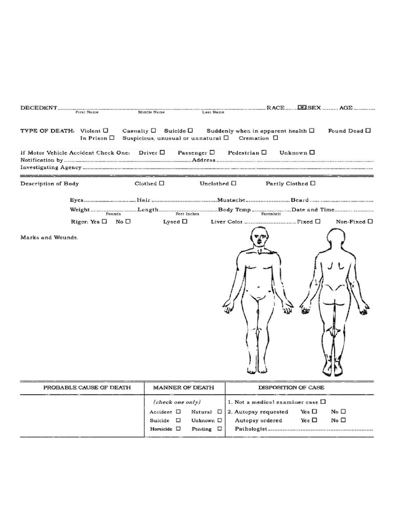Case 269 E. Rivera Autopsy | PDF