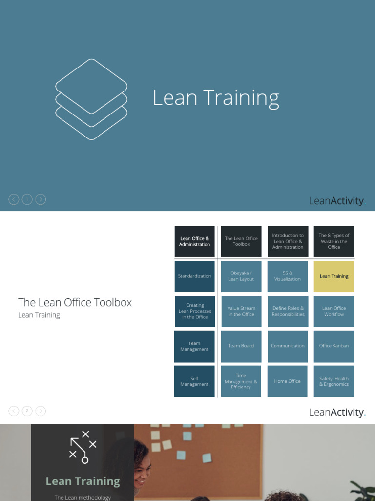 Lean Office Training and Tools Guide | PDF | Lean Manufacturing | Business