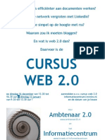 Poster Cursus Web 2.0