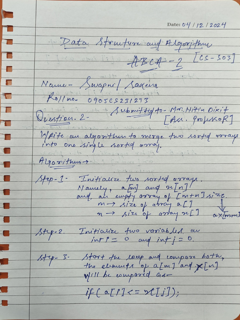 Algorithm | PDF