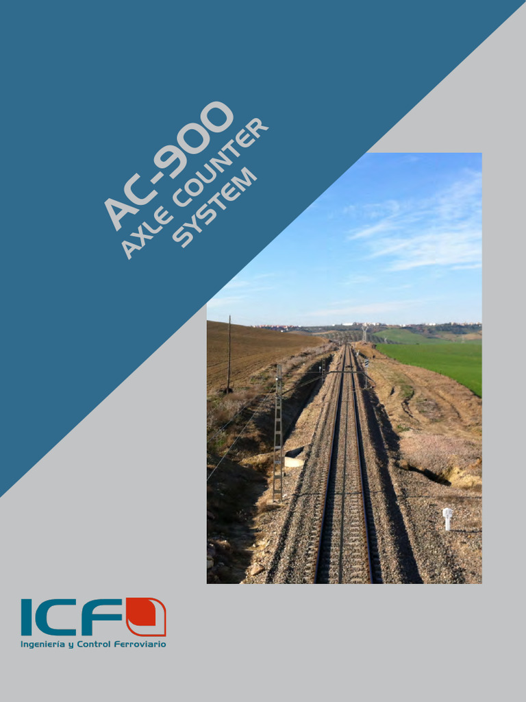 AC-900 Axle Counter System Overview | PDF | Sensor | Computer Engineering