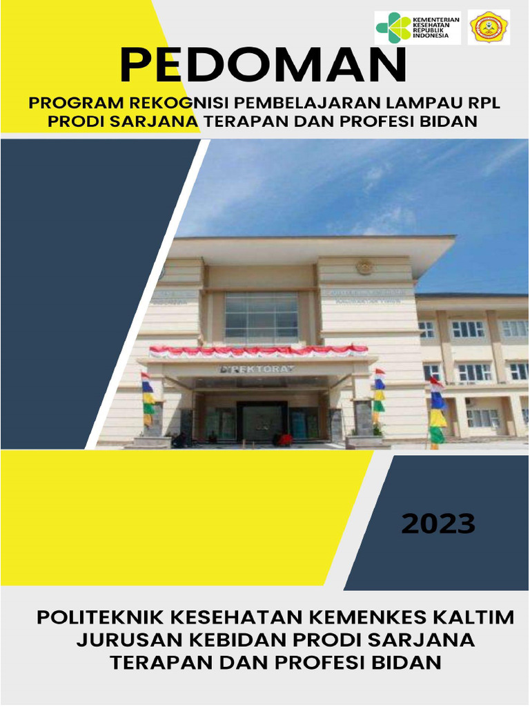 Pedoman RPL Pendidikan Profesi Bidan | PDF