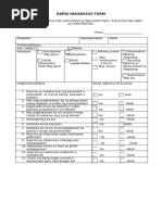 Rapid HEEADSSS Assessment Form | PDF