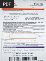 FedEx Shipment Release Authorization Form | PDF | Fed Ex