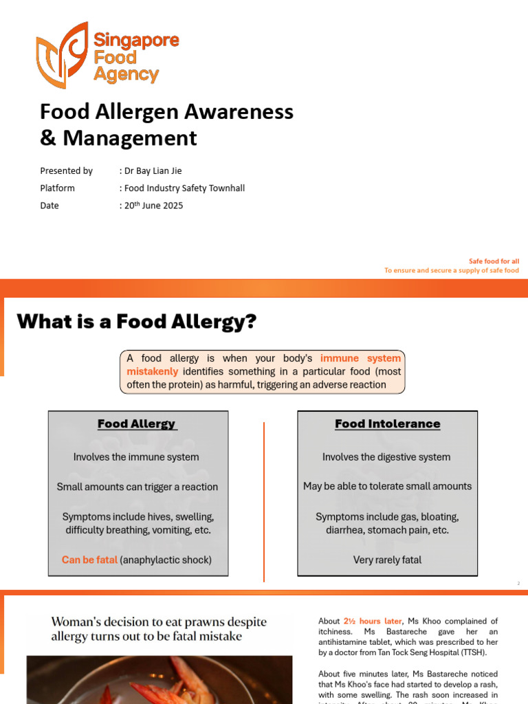 Food Allergy Awareness and Management | PDF | Food Allergy | Allergy