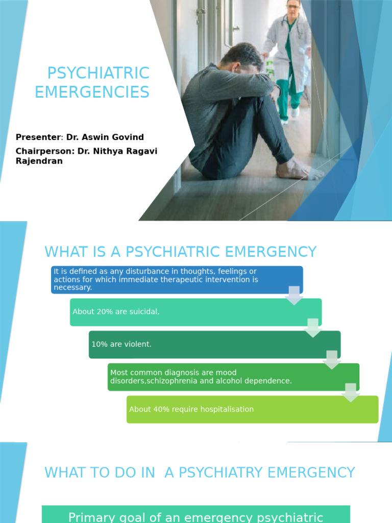 Emergency Psych Final | PDF | Anxiety | Mental Disorder