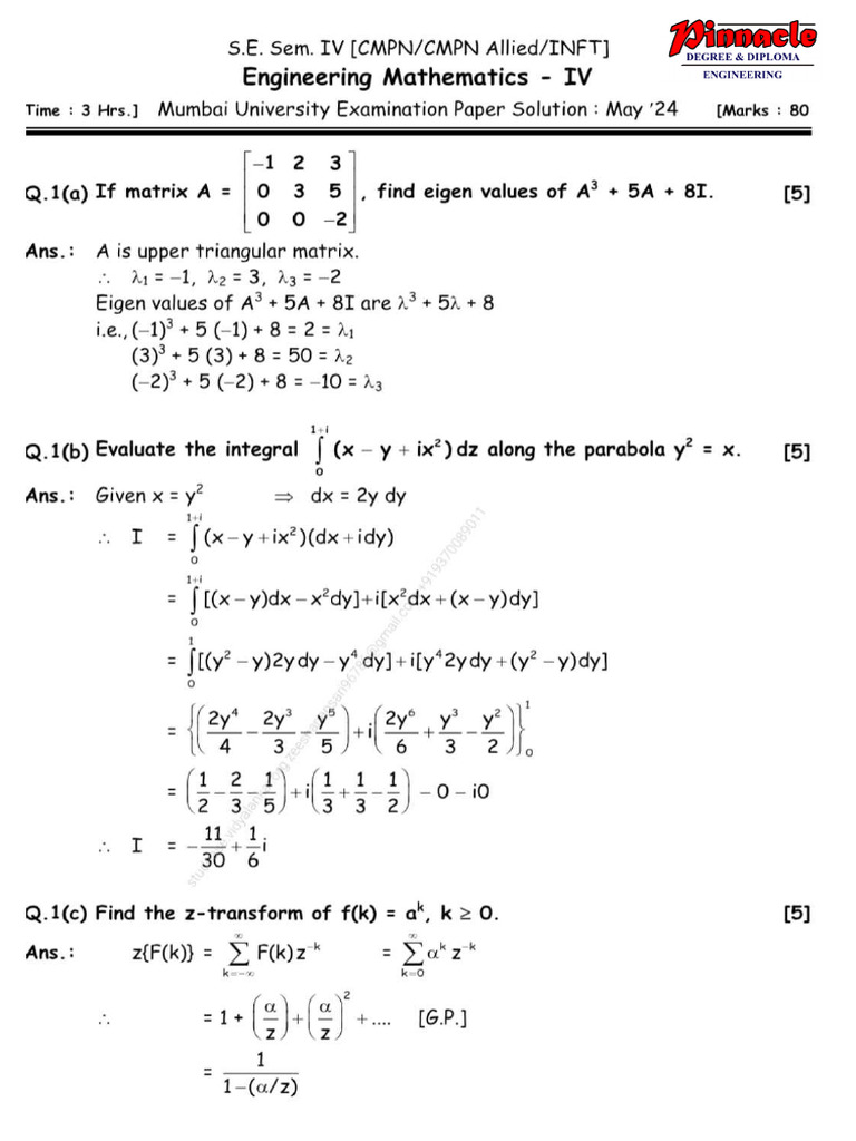 May - 24 Solution | PDF