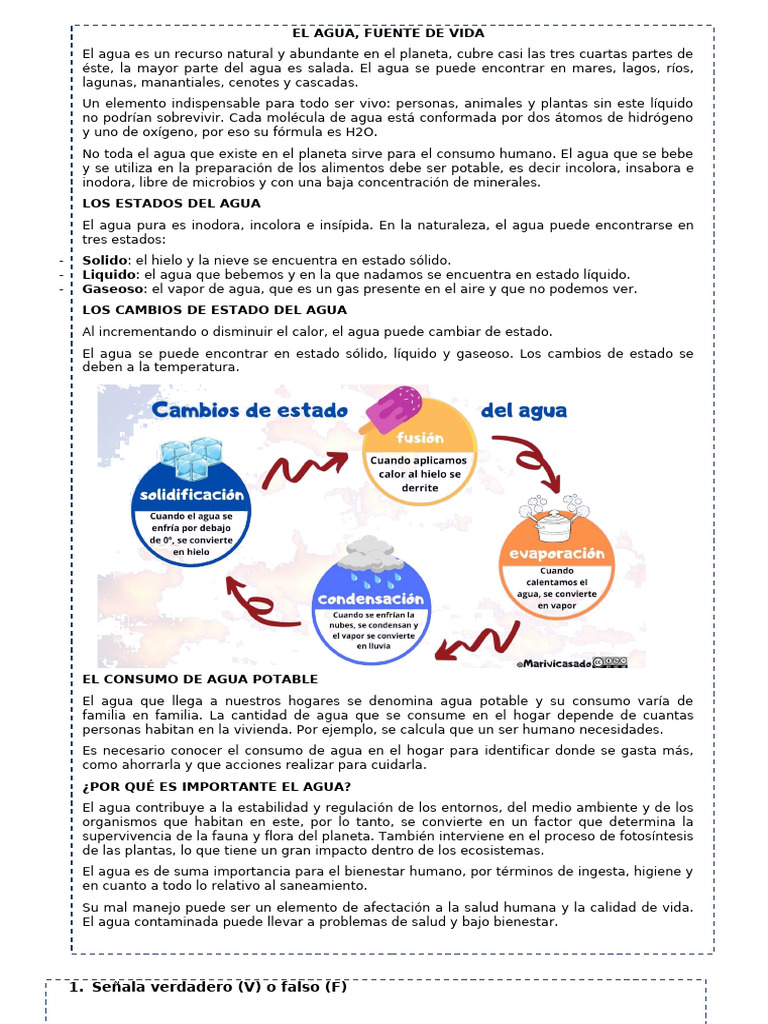 Imágenes del Cuidado del Agua | PDF | Agua | Materiales transparentes