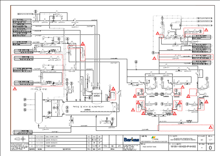 18105-1-00-620-IP-M-002-rev0-P&ID WATER TANK | PDF