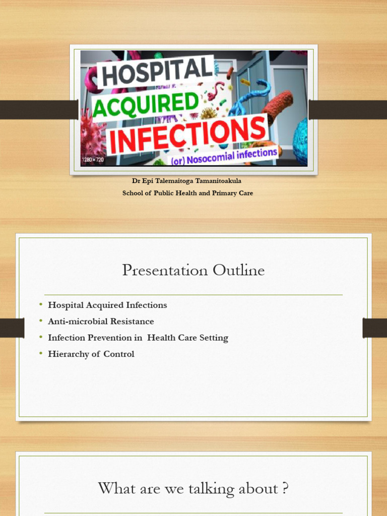 Hospital Acquired Infections | PDF | Hospital Acquired Infection ...