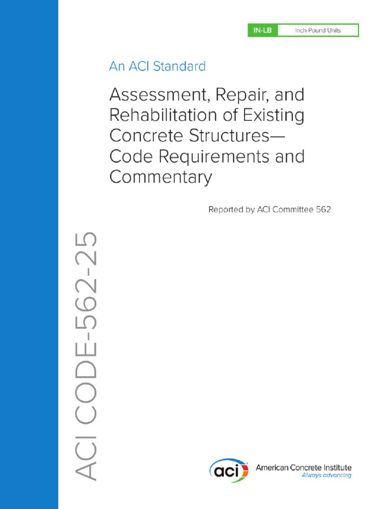 ACI 562 Code Requirements Overview | PDF