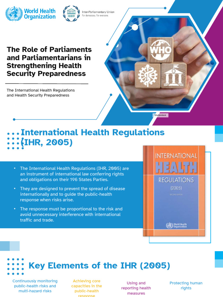 Strengthening Health Security via IHR | PDF | Public Health | Public Sphere
