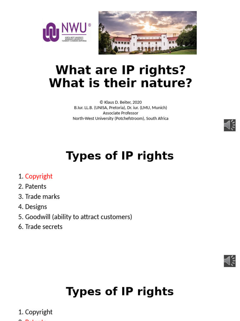 Understanding Types of IP Rights | PDF