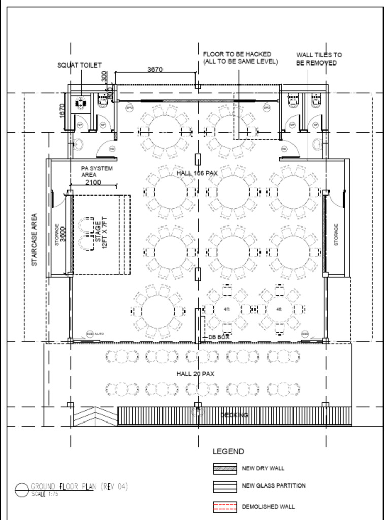 Dewan Samariang Rev 04 | PDF | Architectural Elements | Architectural ...
