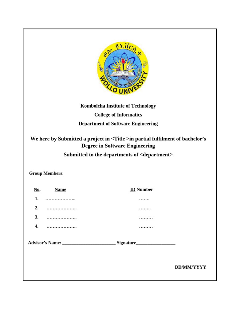 Software Engineering Project Report | PDF | Use Case | Feasibility Study