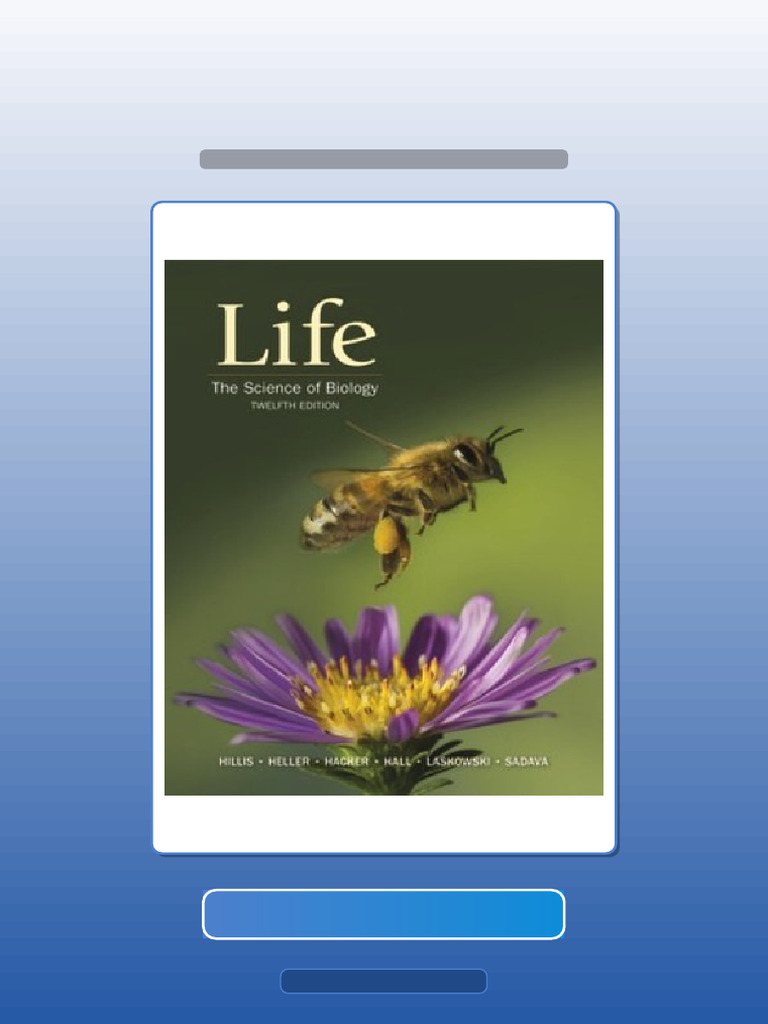 Life The Science of Biology 12th Edition Hillis Solution
