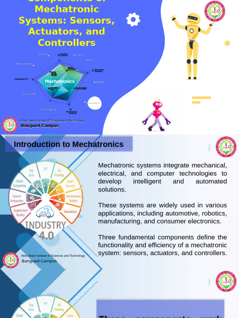 Components of Mechatronic Systems | PDF | Mechatronics | Icon (Computing)