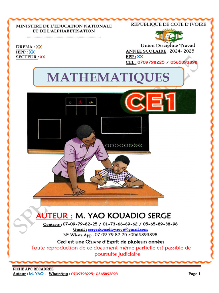 Mathématiques CE1 : Addition et Multiplication | PDF | Polytope ...