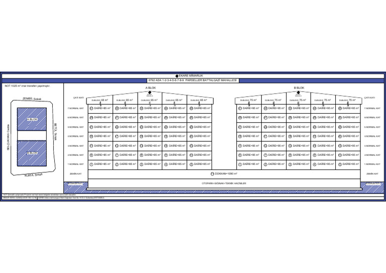 8792 Ada 1-2-3-4-5-6-7-8-9 Parseller Battalgazi̇ Mah | PDF