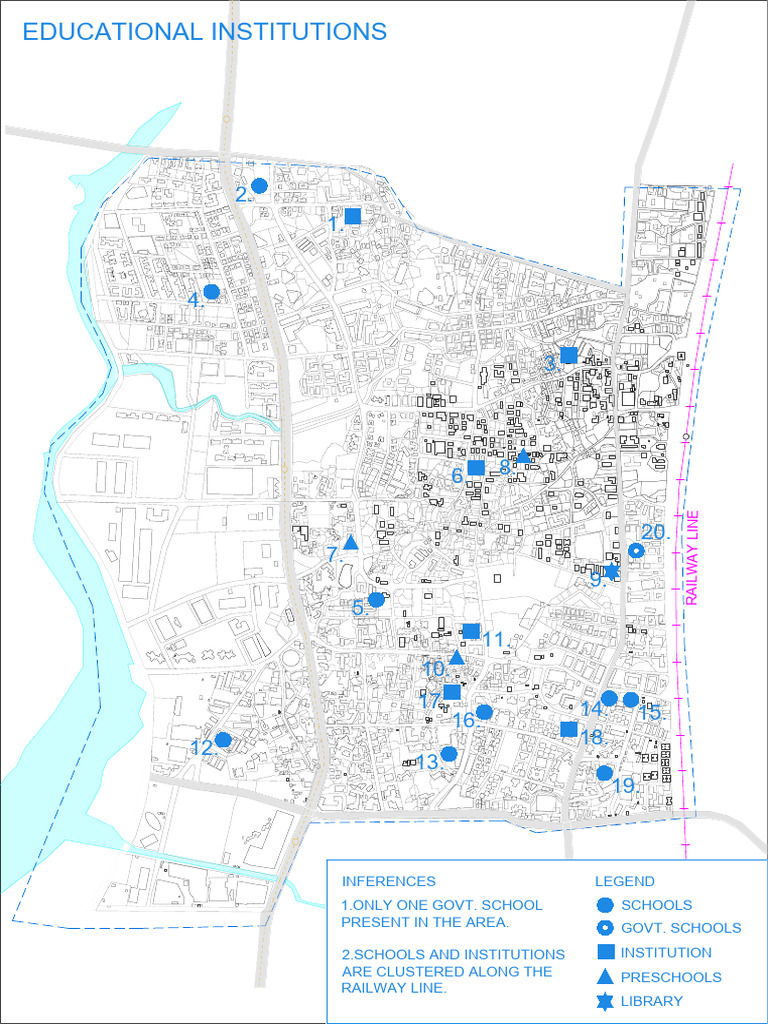 Schools and Institutions Along Railway | PDF