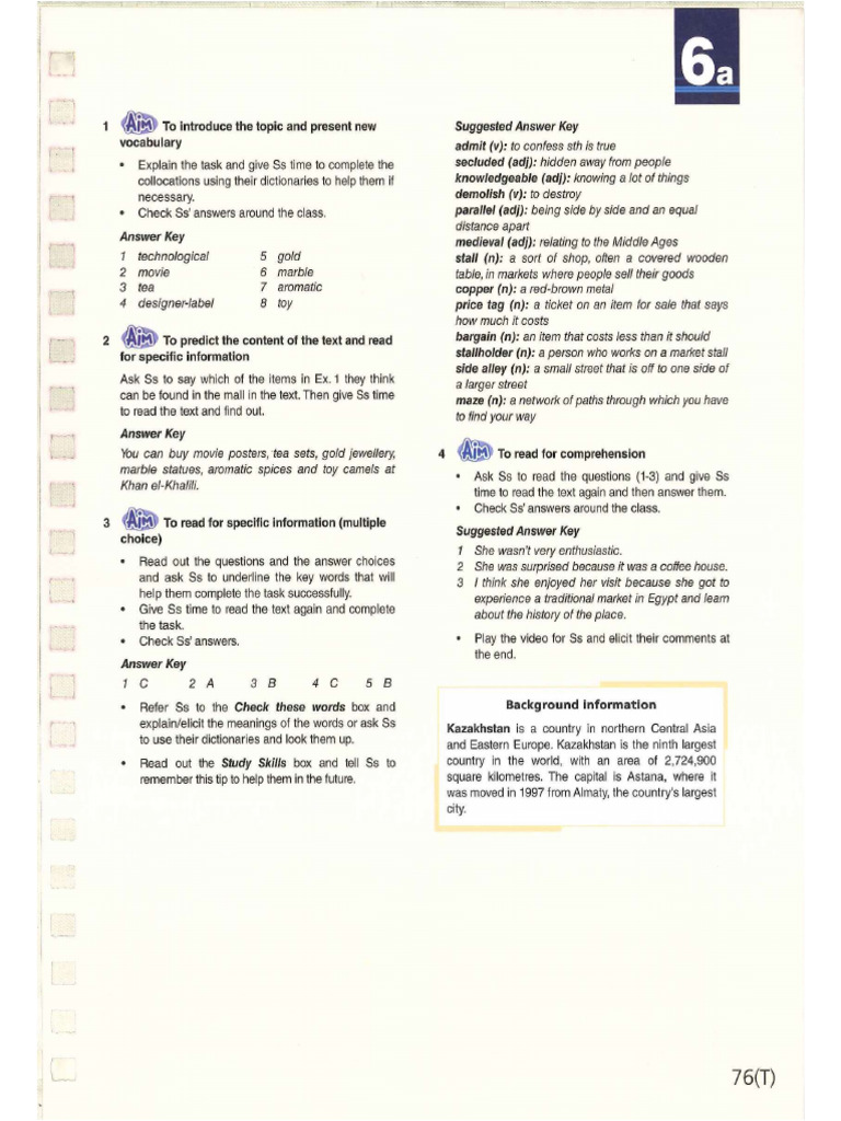 OS B1 - SB Keys Unit 6-8 | PDF