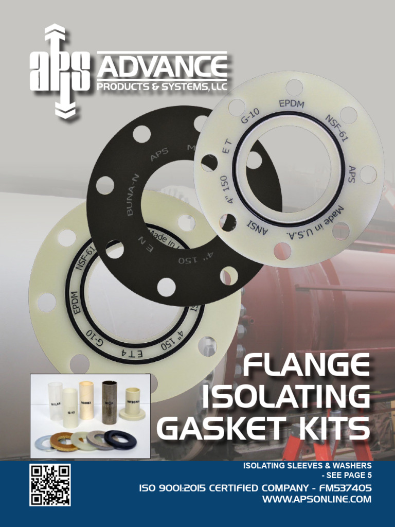 Flange Isolation Gasket Kit Overview | PDF | Mechanical Engineering ...