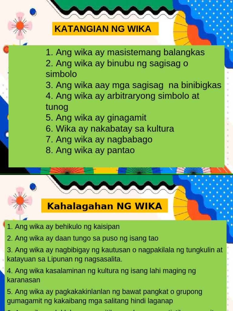 Wika 2-1 | PDF