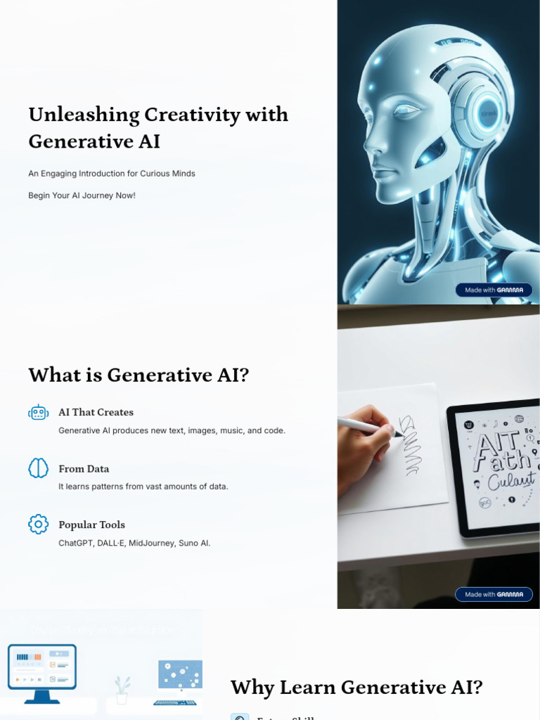 Unleashing Creativity With Generative AI | PDF