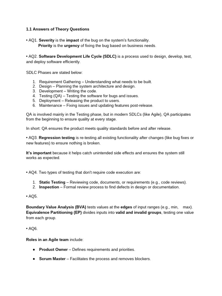 QA Testing Concepts and Case Studies | PDF | Software Testing ...