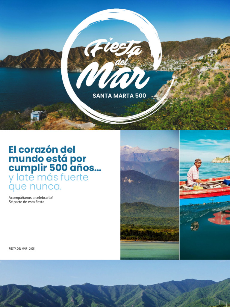 Fiesta del Mar: Santa Marta 500 Años | PDF