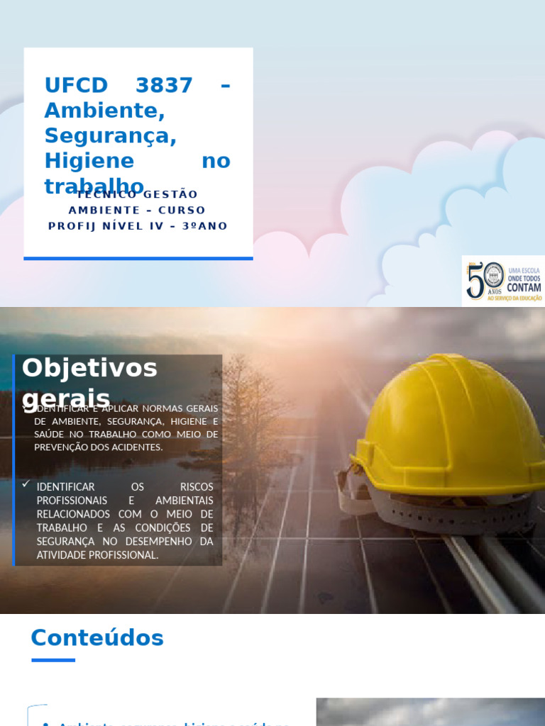 Ambiente e Segurança no Trabalho | PDF | Fator de risco | Queimadura