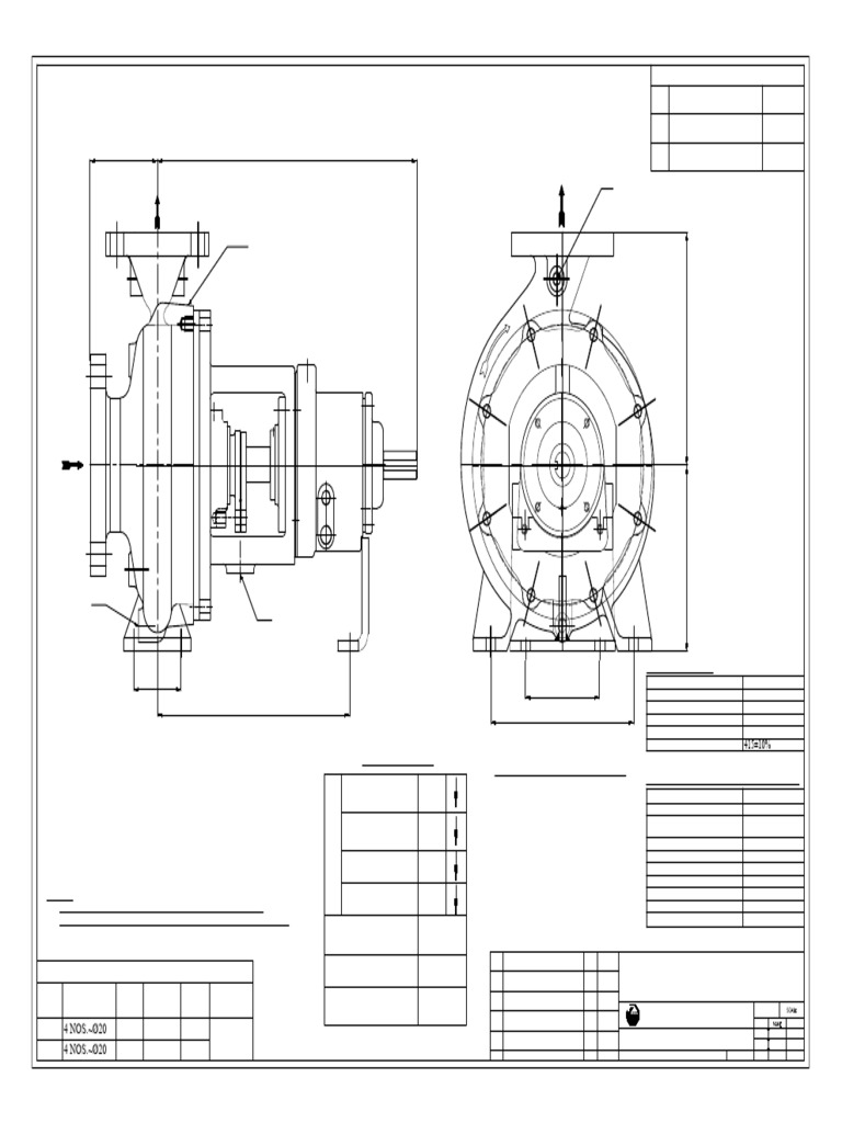 B.S.P. Connection Details for Pumps | PDF | Pump | Manufactured Goods