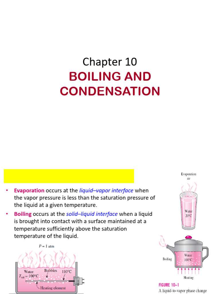 Boiling and Condensation Heat Transfer | PDF | Boiling | Heat Transfer