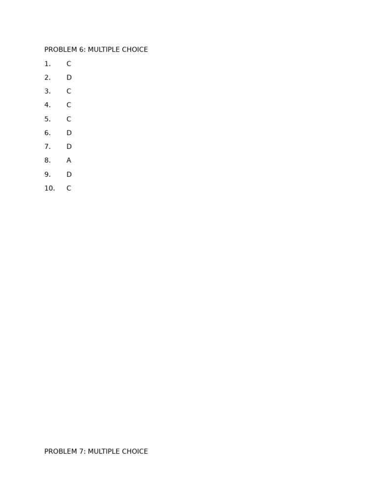 Answers Adjusting Entries Probs 6 7 | PDF | Expense | Income