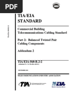 Tia 569 Standard | PDF | Electrical Wiring | Manufactured Goods