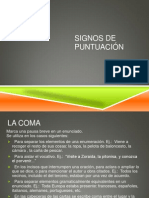 Signos de puntuación