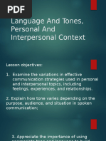 Effective Communication in SHS Quarter 1 | PDF | Communication ...