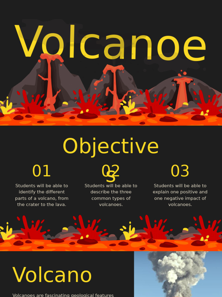 Understanding Volcanoes: Parts & Types | PDF | Volcano | Types Of ...