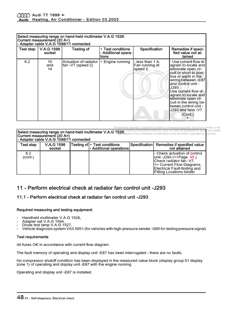 J293 Fan Control Module Testing Guide | PDF | Switch | Electrical Connector