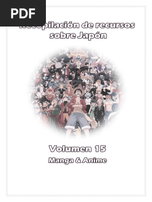 Recopilación de Recursos Sobre Japón - Volumen 15 - Manga y Anime