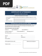 BDS Job Shadowing Certificate Guidelines | PDF | Dentistry | Dental Degree