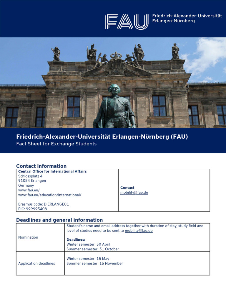 Fau - Fact Sheet | PDF