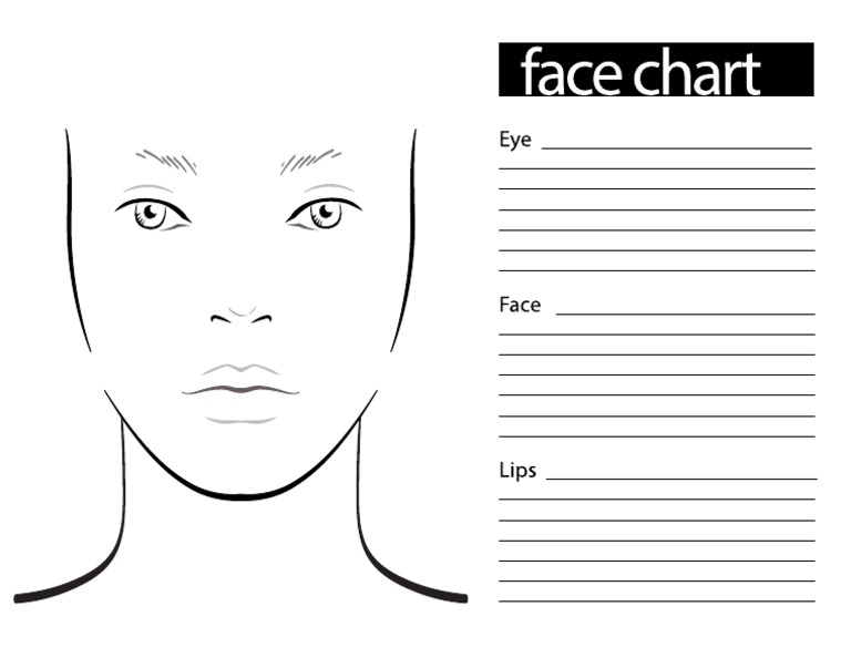 Face Chart Female | PDF