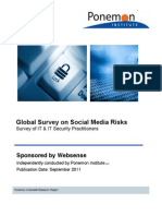 Websense Social Media Ponemon Report