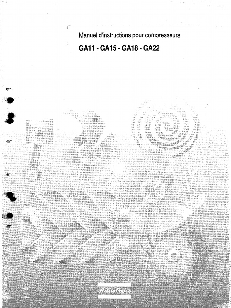 Entretien Compresseur GA11!15!18-22 | PDF