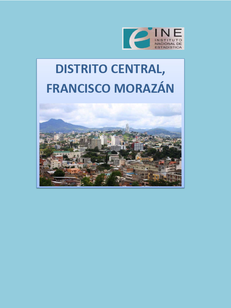 Distrito Central Francisco Morazan 2018 | PDF | Gobierno