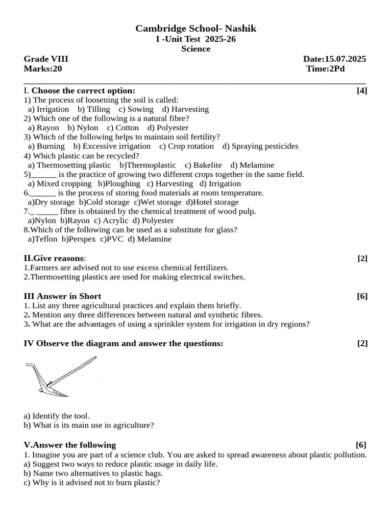 Grade 8 Formatted Paper Final | PDF | Plastic | Irrigation
