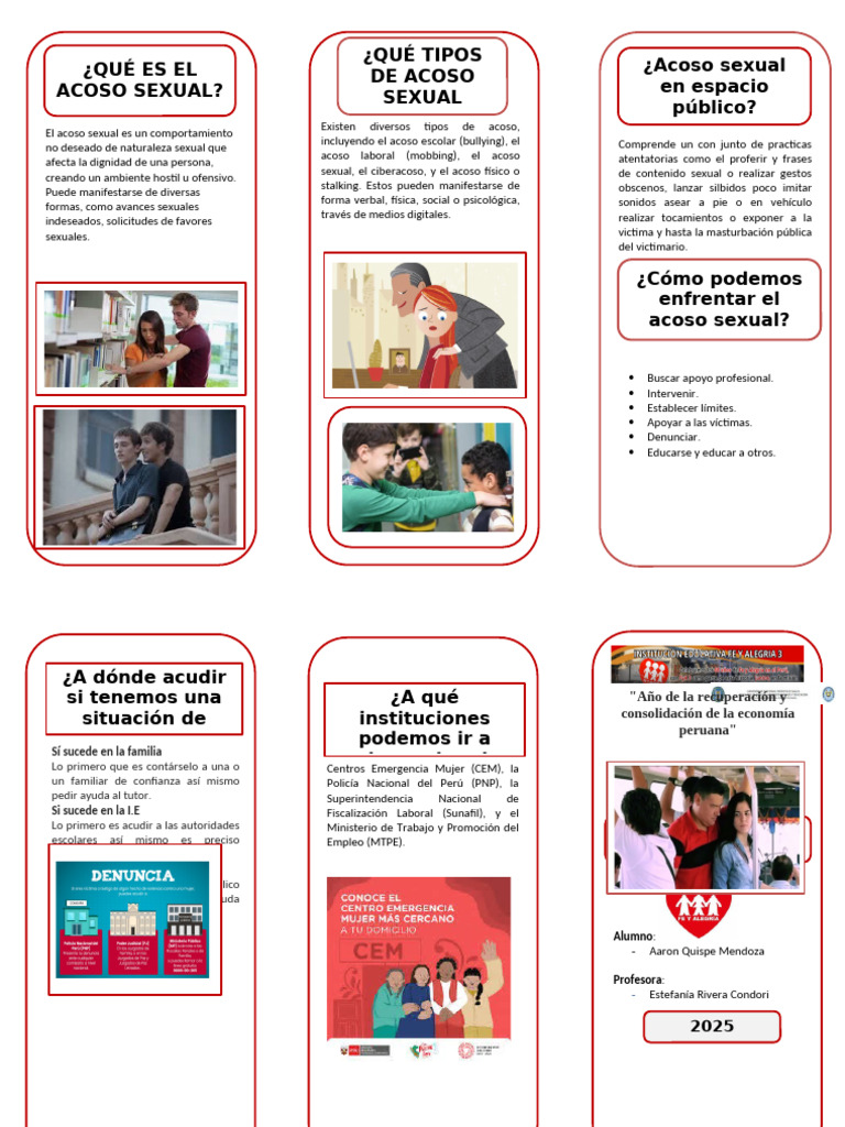 Guía sobre el acoso sexual y su prevención | PDF | Acoso sexual | Violencia