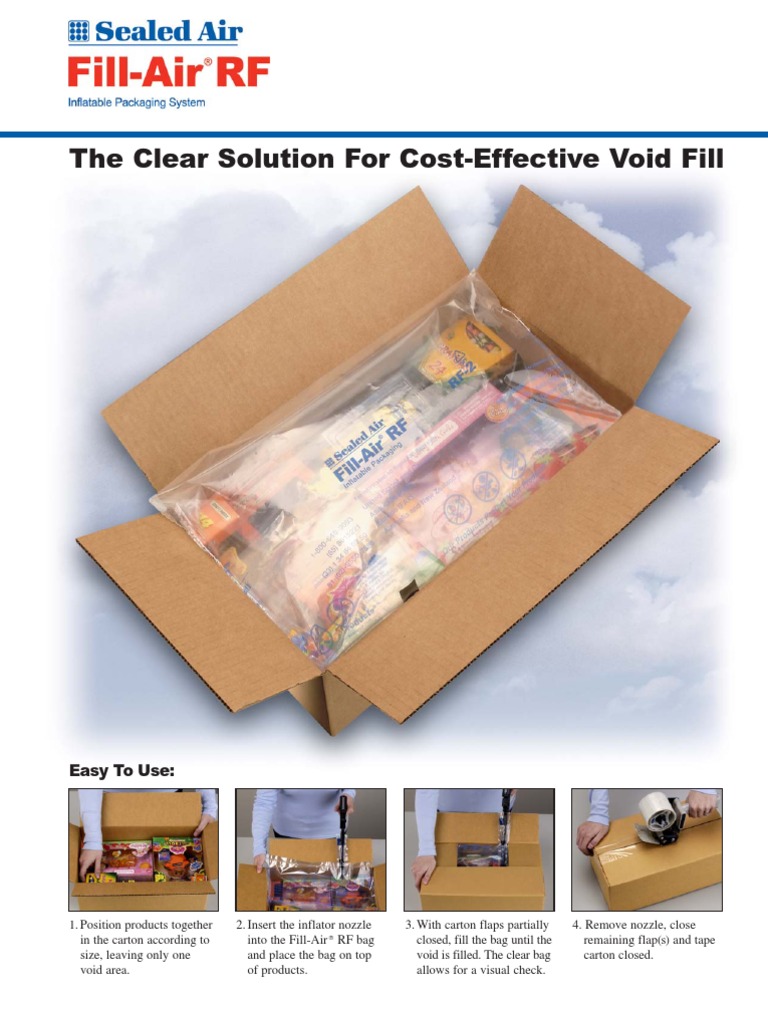 Sealed Air Fill Air RF Download Free PDF Manufactured Goods Nature