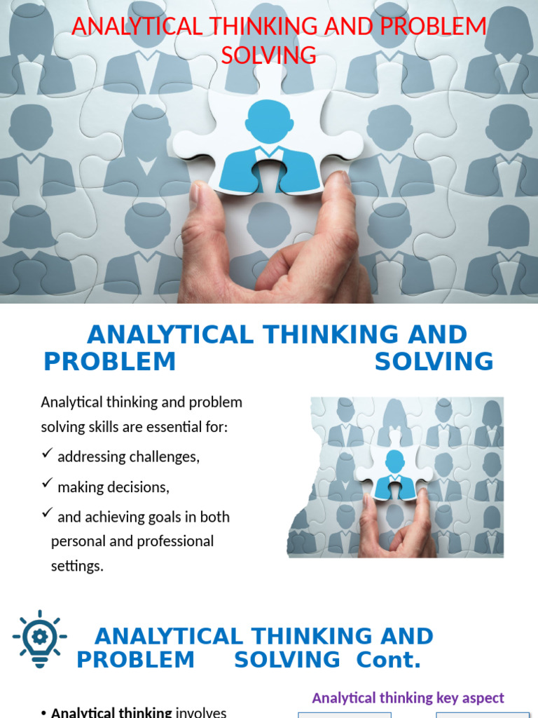 Mastering Analytical Thinking Skills | PDF | Thought | Psychology